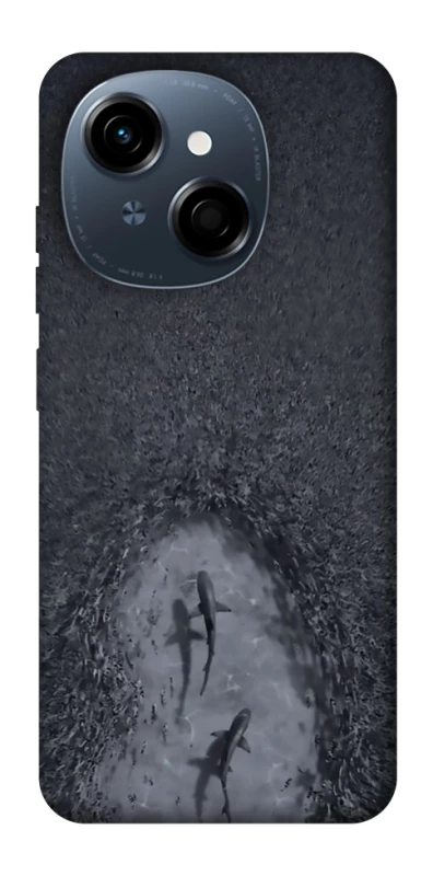 Чехол на TECNO Spark Go 1 Акула фото 1 из 1