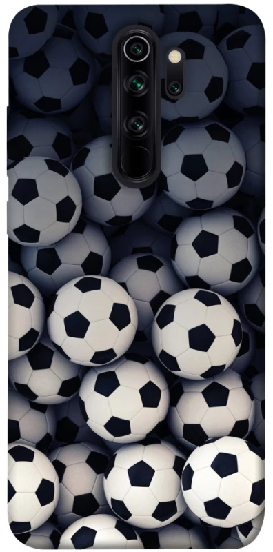 Чохол на Xiaomi Redmi Note 8 Pro Футбольні м'ячи фото 1 з 1