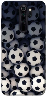 Чехол на Xiaomi Redmi Note 8 Pro Футбольные мячи фото 1 из 1