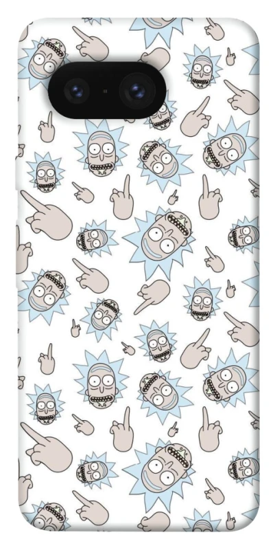 Чехол на Google Pixel 8 Rick and Morty style фото 1 из 1