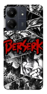 Чехол на Xiaomi Redmi 13C Berserk collage ver.2 фото 1 из 1