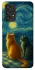 Чохол на Samsung Galaxy A33 5G Cats under the stars фото 1 з 1