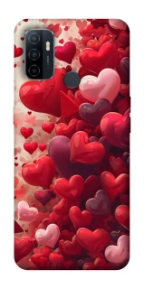 Чохол на Oppo A53 / A32 / A33 Many hearts фото 1 Чохол на Oppo A53 / A32 / A33 Many hearts фото 1 з 1