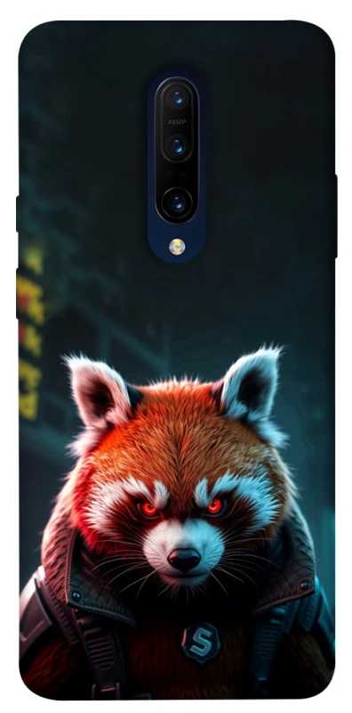 Чехол на OnePlus 7 Pro Cyber Red Panda фото 1 из 1