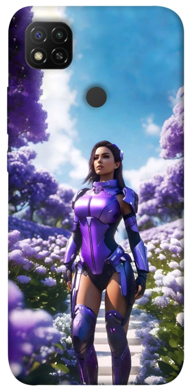 Чохол на Xiaomi Redmi 9C Cyber space girl ver.4 фото 1 з 1