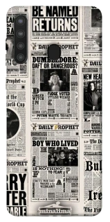 Чохол на Samsung Galaxy A21 Harry Potter newspaper фото 1 з 1