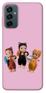 Чохол на Samsung Galaxy M13 4G Cat Cafe Trio фото 1 з 1