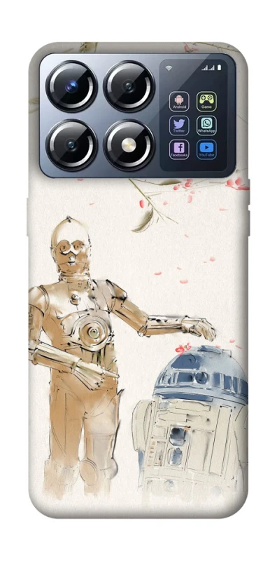Чохол на Xiaomi POCO X8 Pro Star Wars robots фото 1 з 1