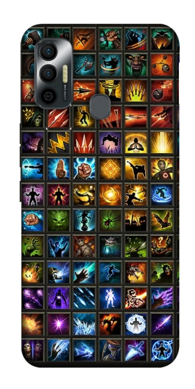 Чохол на TECNO Spark 7 Abilities menu ver.3 фото 1 з 1