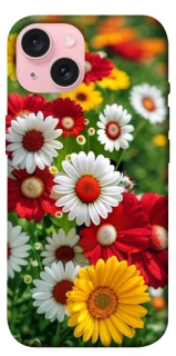 Чохол на Apple iPhone 15 (6.1") Flowers v11 фото 1 з 1