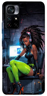 Чехол на Xiaomi Poco M4 Pro 5G Cyber girl фото 1 из 1