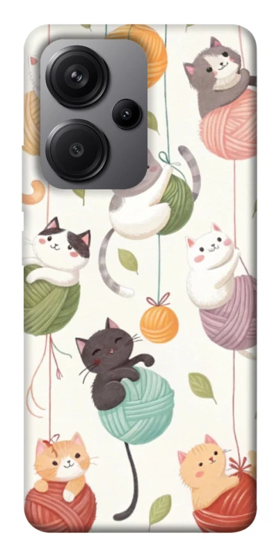 Чохол на Xiaomi Redmi Note 13 Pro+ Funny Kittens фото 1 з 1