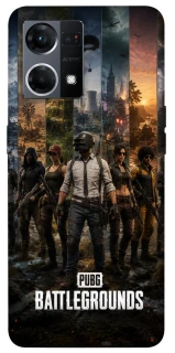 Чехол на Oppo Reno 7 4G PUBG фото 1 из 1