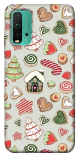 Чехол на Xiaomi Redmi Note 9 4G / Redmi 9 Power Новогодний v7 фото 1 из 1