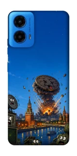 Чехол на Motorola Moto G45 Moscow never sleeps ver.8 фото 1 из 1