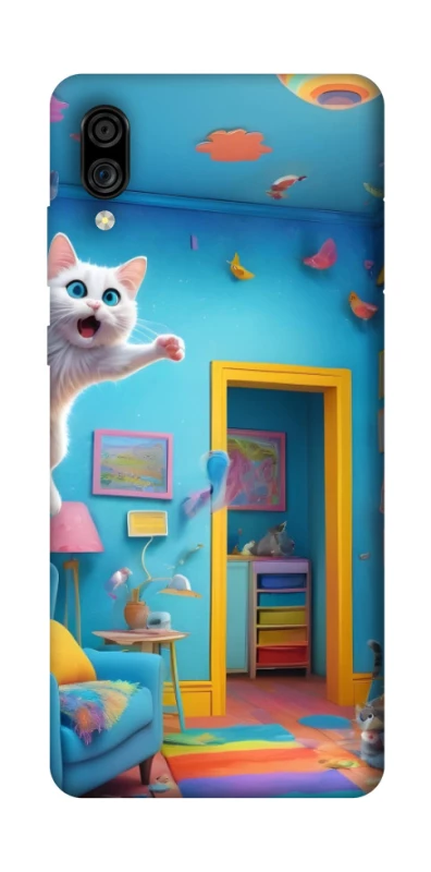 Чохол на ZTE Blade A5 (2020) crazy cat фото 1 з 1
