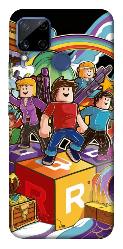 Чохол на Realme C15 Roblox family фото 1 з 1