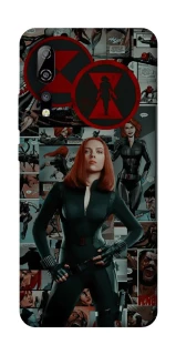 Чохол на ZTE Axon 10 Pro Black Widow фото 1 з 1