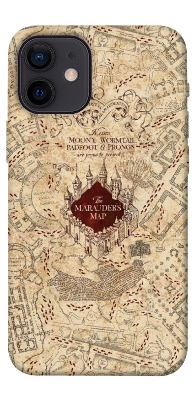 Чохол на Apple iPhone 12 mini (5.4") Harry Potter Marauder's Map фото 1 з 1