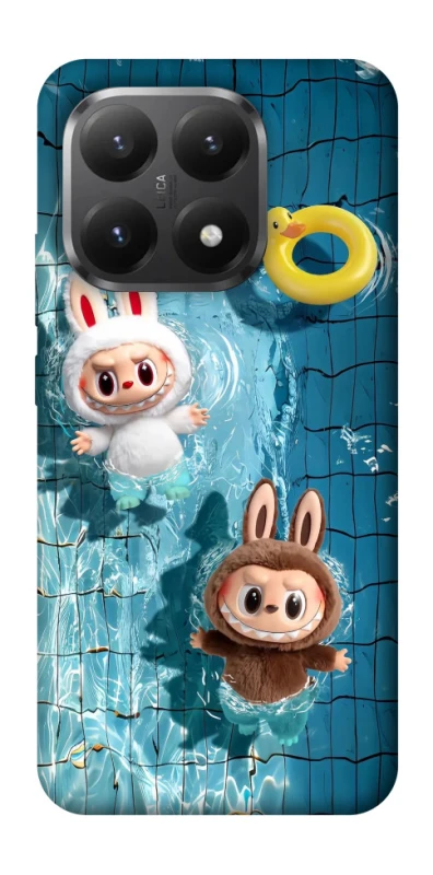 Чохол на Xiaomi 15T Labubu in the pool фото 1 з 1