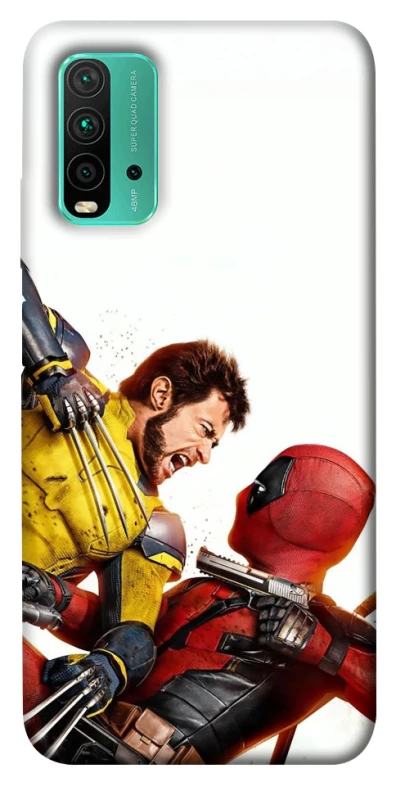 Чохол на Xiaomi Redmi Note 9 4G / Redmi 9 Power Deadpool and Wolverine фото 1 з 1