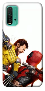 Чехол на Xiaomi Redmi Note 9 4G / Redmi 9 Power Deadpool and Wolverine фото 1 из 1