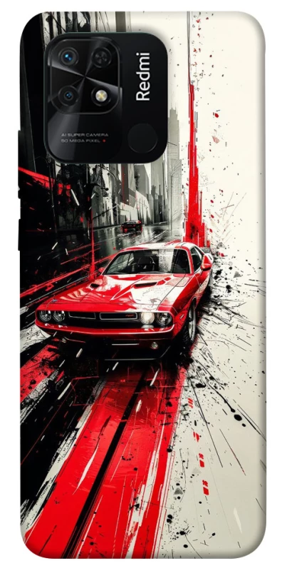 Чохол на Xiaomi Redmi 10C Painted Mustang фото 1 з 1