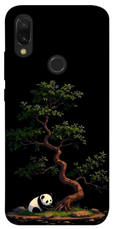Чехол на Xiaomi Redmi 7 Panda and tree фото 1 из 1