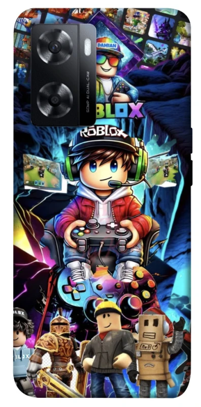 Чохол на Oppo A57s Roblox collage ver.4 фото 1 з 1