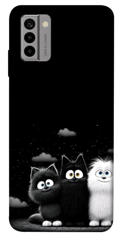 Чохол на Nokia G22 Three Cats фото 1 з 1