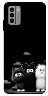 Чохол на Nokia G22 Three Cats фото 1 з 1