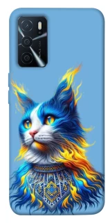 Чохол на Oppo A16s / A16 Кіт патріот фото 1 з 1