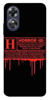 Чохол на Oppo A17 Horror Halloween фото 1 з 1