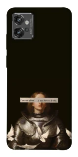Чехол на Motorola Moto G32 Not afraid фото 1 из 1