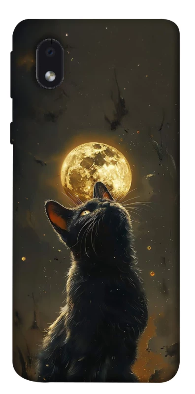 Чехол на Samsung Galaxy M01 Core / A01 Core Кот под луной v2 фото 1 из 1