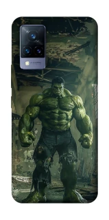 Чохол на Vivo V21 Angry Hulk фото 1 з 1