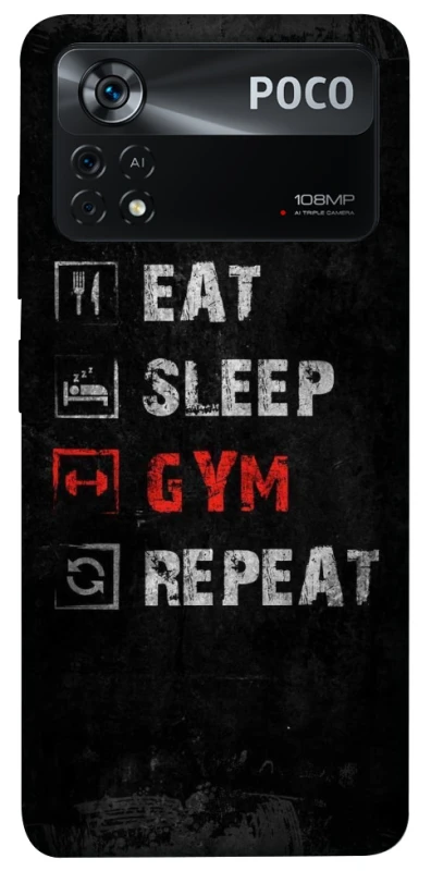 Чохол на Xiaomi Poco X4 Pro 5G Gym фото 1 з 1
