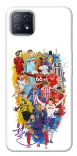 Чохол на Oppo A73 Football Abstract v2 фото 1 з 1