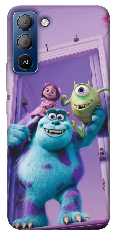 Чохол на TECNO Pop 5 LTE Monsters friends фото 1 з 1