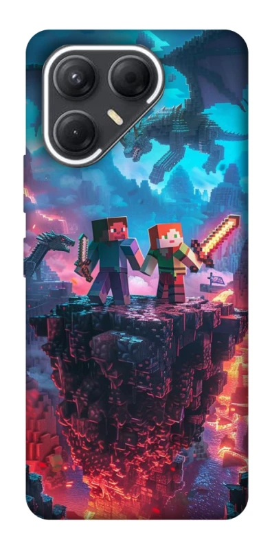 Чохол на TECNO Pova 7 Minecraft v3 фото 1 з 1