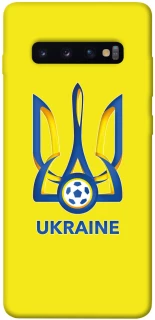 Чехол на Samsung Galaxy S10+ Футбольный Герб фото 1 из 1