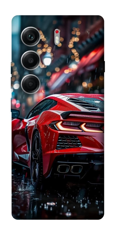 Чехол на Tecno Camon 40 Red sports car фото 1 из 1