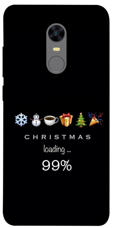 Чехол на Xiaomi Redmi 5 Plus / Redmi Note 5 (Single Camera) Christmas Loading фото 1 из 1