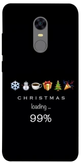 Чехол на Xiaomi Redmi 5 Plus / Redmi Note 5 (Single Camera) Christmas Loading фото 1 из 1