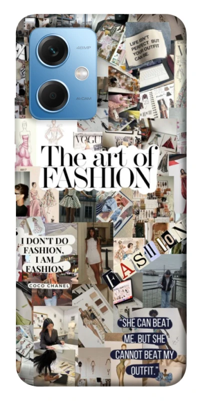 Чохол на Xiaomi Redmi Note 12 5G Fashion collage ver.12 фото 1 з 1