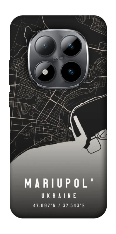 Чехол на Xiaomi Redmi Note 15 Pro 5G Mariupol map фото 1 из 1