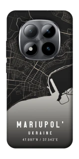 Чехол на Xiaomi Redmi Note 15 Pro 5G Mariupol map фото 1 из 1