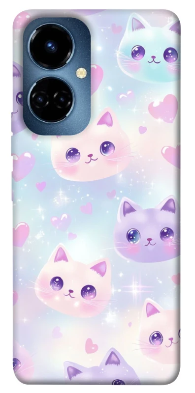 Чехол на TECNO Camon 19 Pro Funny Kittens ver.4 фото 1 из 1