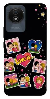 Чохол на Vivo Y02 Love is фото 1 з 1