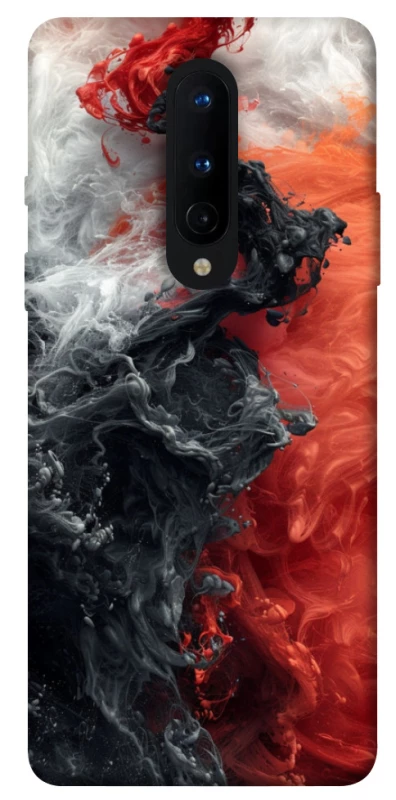 Чехол на OnePlus 8 Black and Red фото 1 из 1
